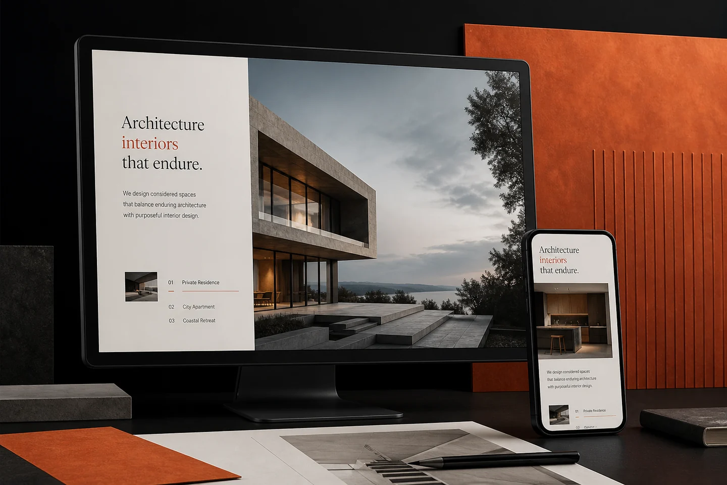 Koncepcyjna realizacja - strona pracowni architektury